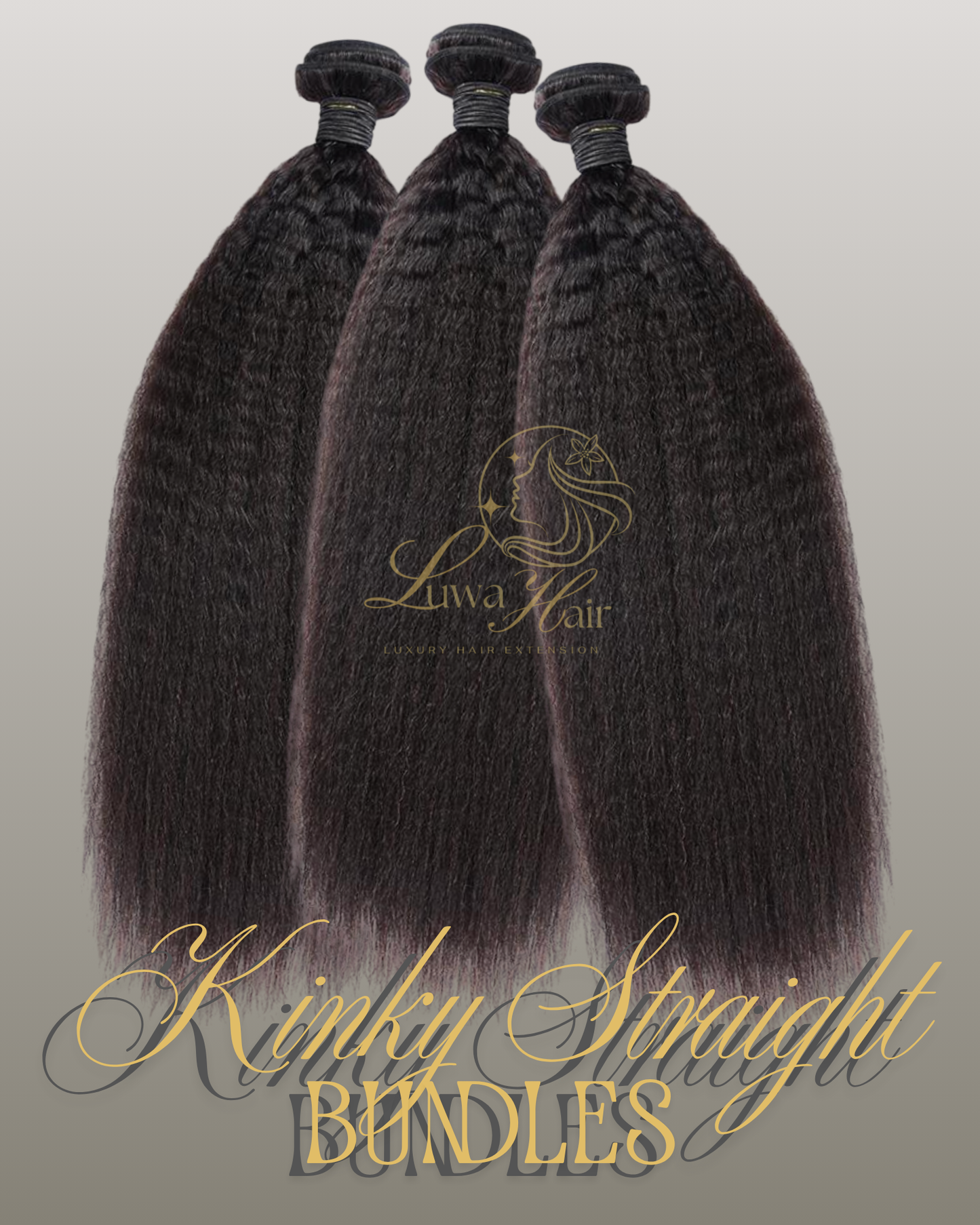 Kinky Straight Virgin Hair Bundle