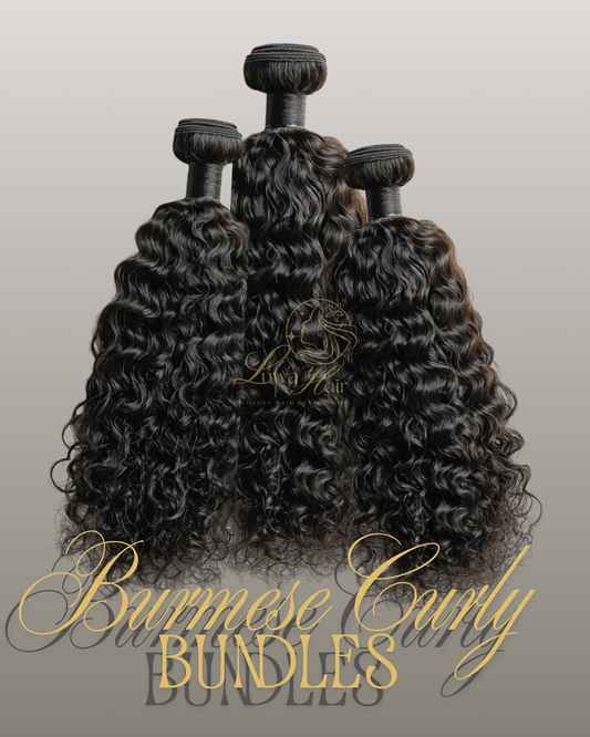 Burmese Curly Virgin Hair Bundle