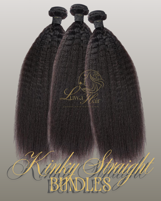 Kinky Straight Virgin Hair Bundle