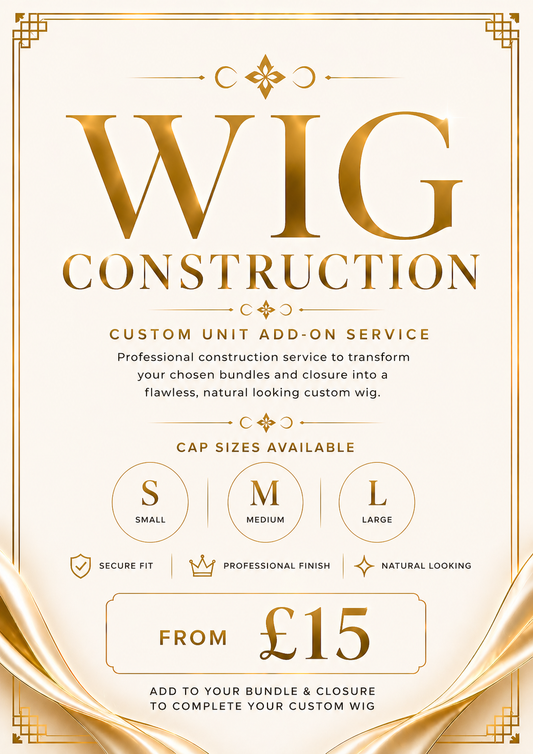 CEO Birthday Week - Custom Wig Construction