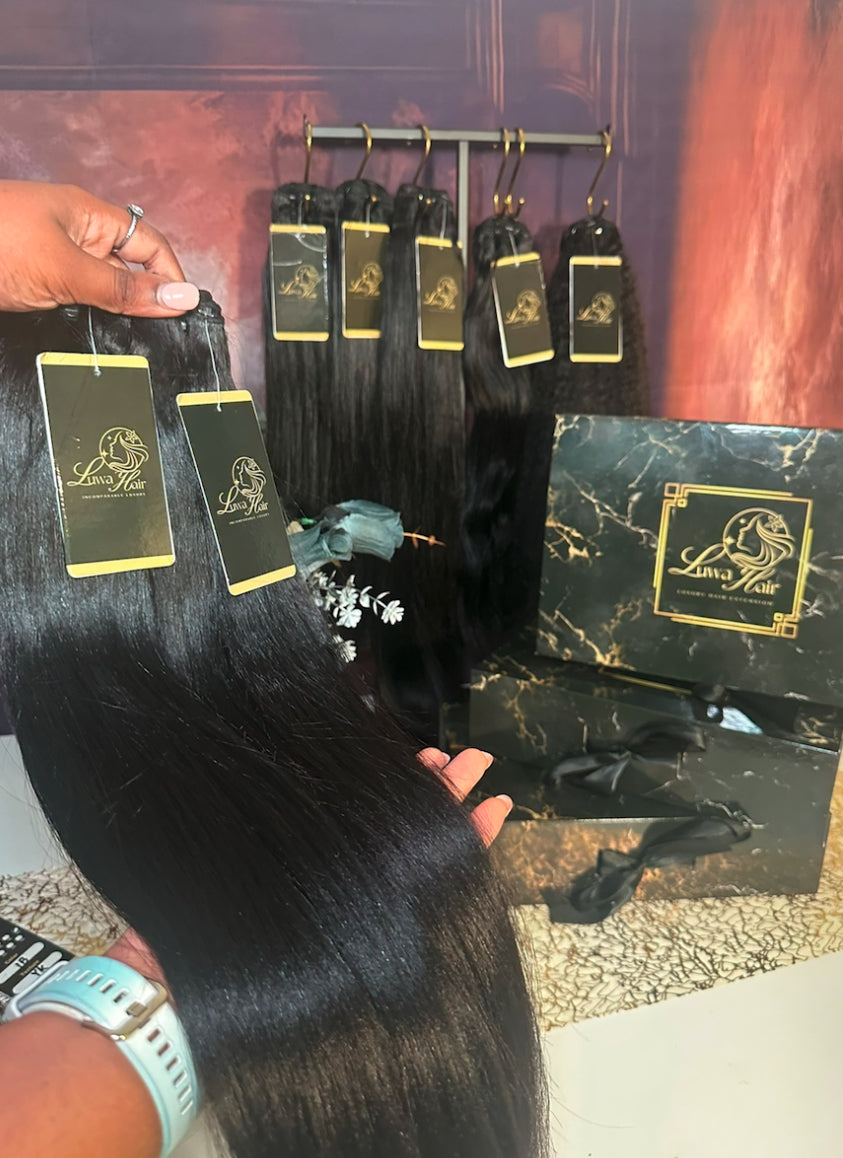 Yaki Straight Virgin Hair Bundle