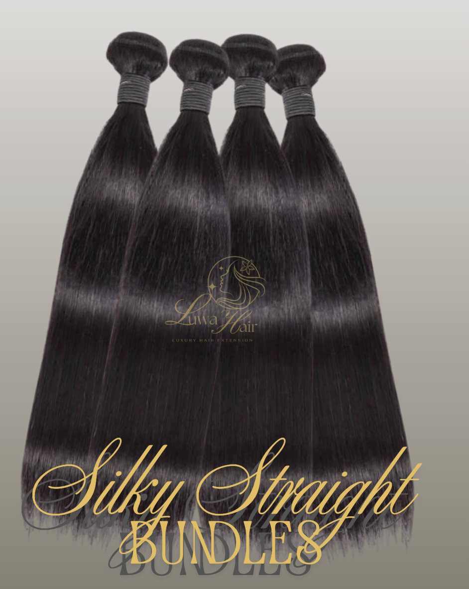Silky Straight Virgin Hair Bundle