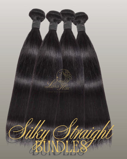 Silky Straight Virgin Hair Bundle