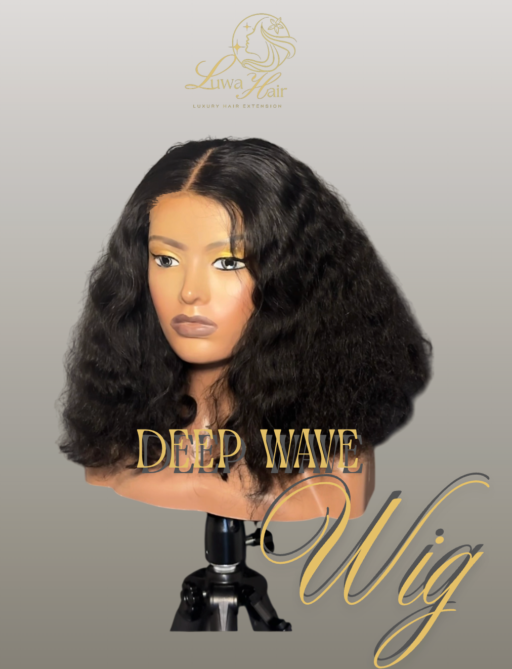 Virgin Deep Wave Wig – HD Lace (Pre-Order)