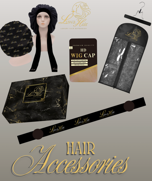 Custom Wig Box & Hair Accessory Set