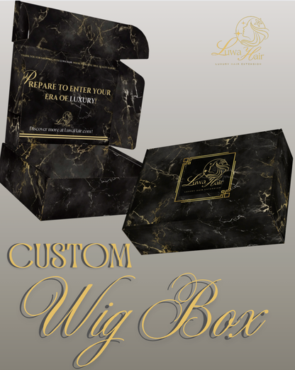 Custom Wig Box & Hair Accessory Set