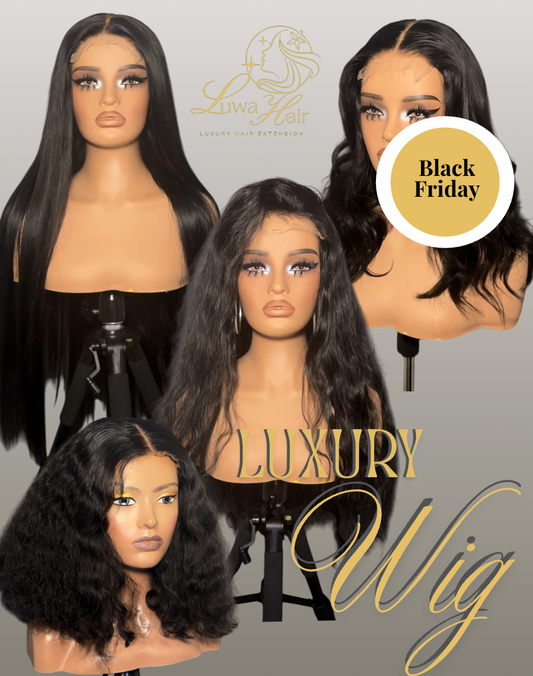 Black Friday 200% Density 5x5 HD Lace Wig
